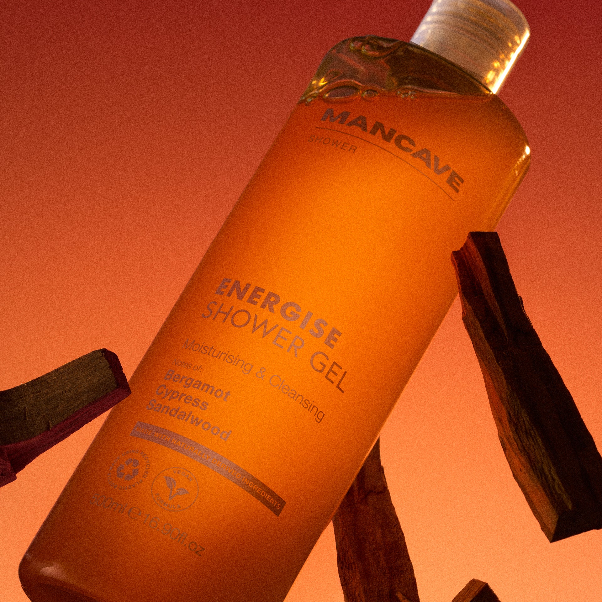 Energise Shower Gel 500ml - Image 3