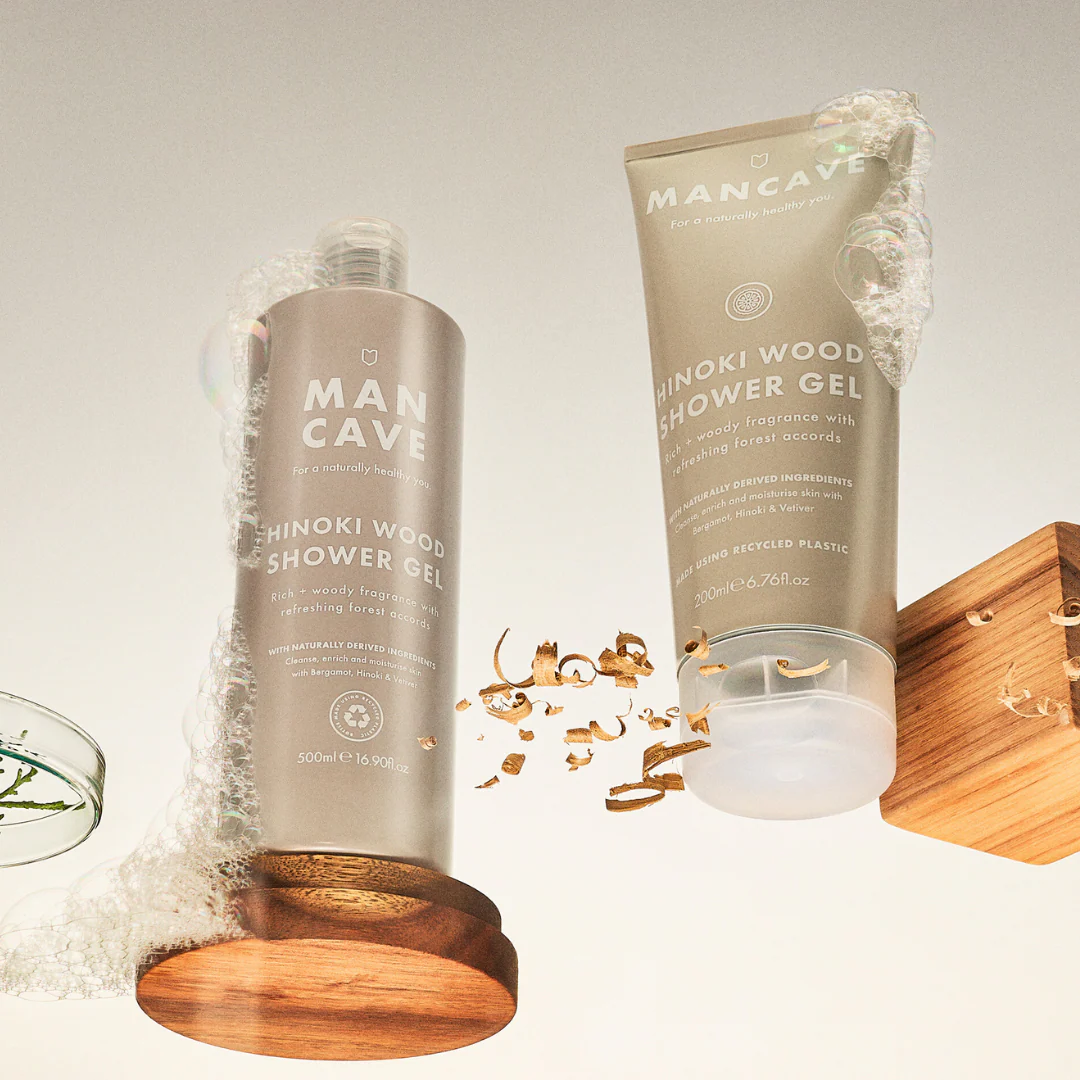 Hinoki Wood Shower Gel 200ml - Image 3