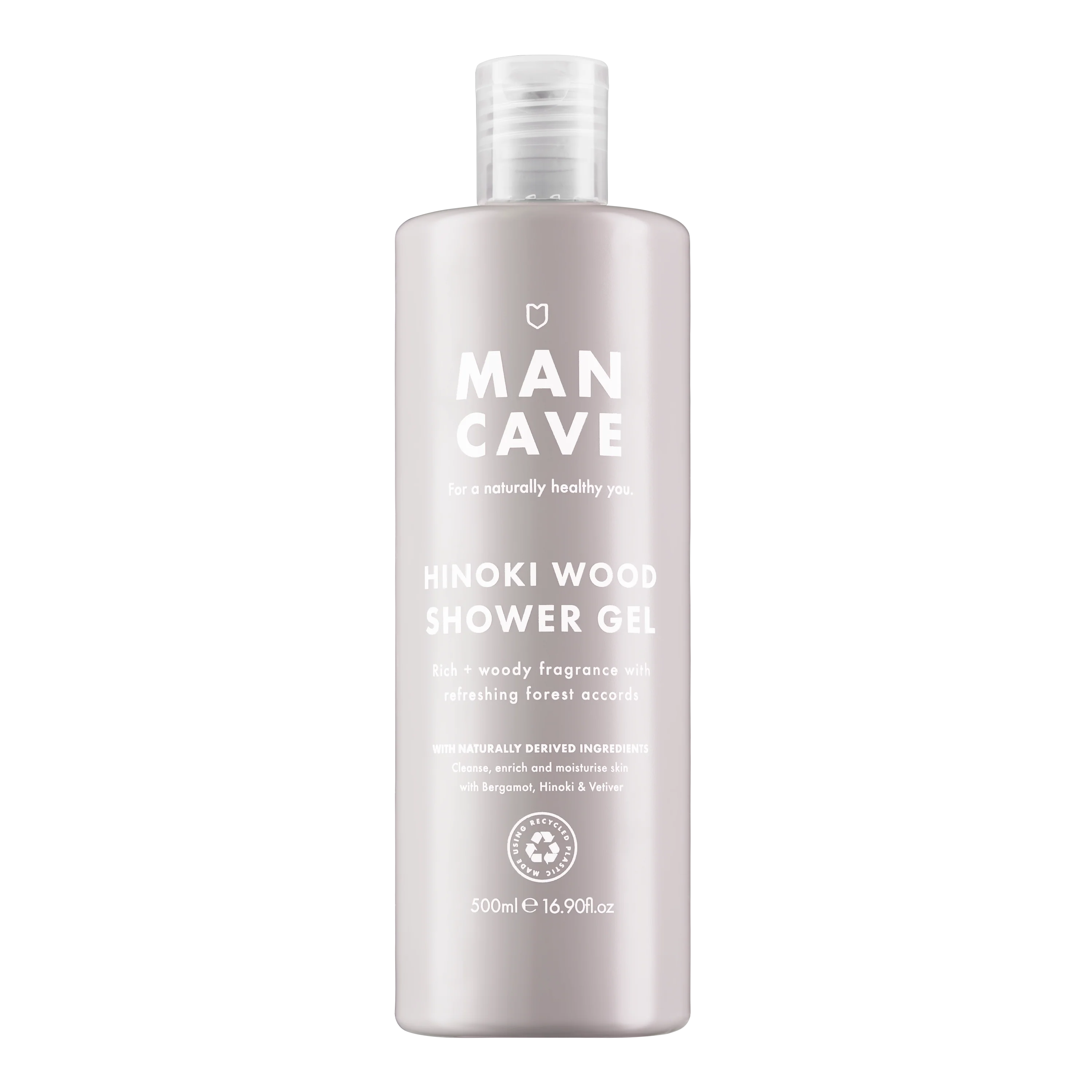 Hinoki Wood Shower Gel 500ml - Image 6