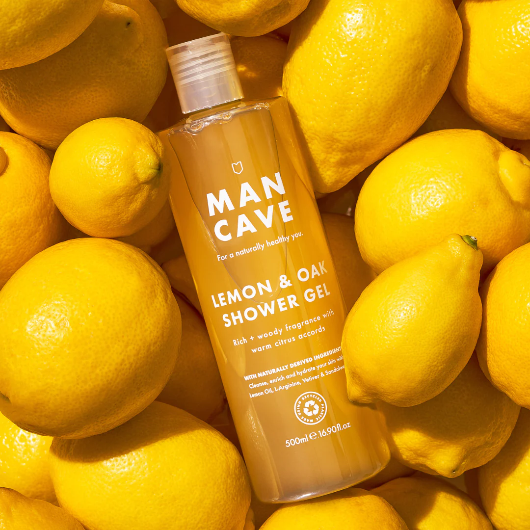 Lemon & Oak Shower Gel 500ml - Image 6
