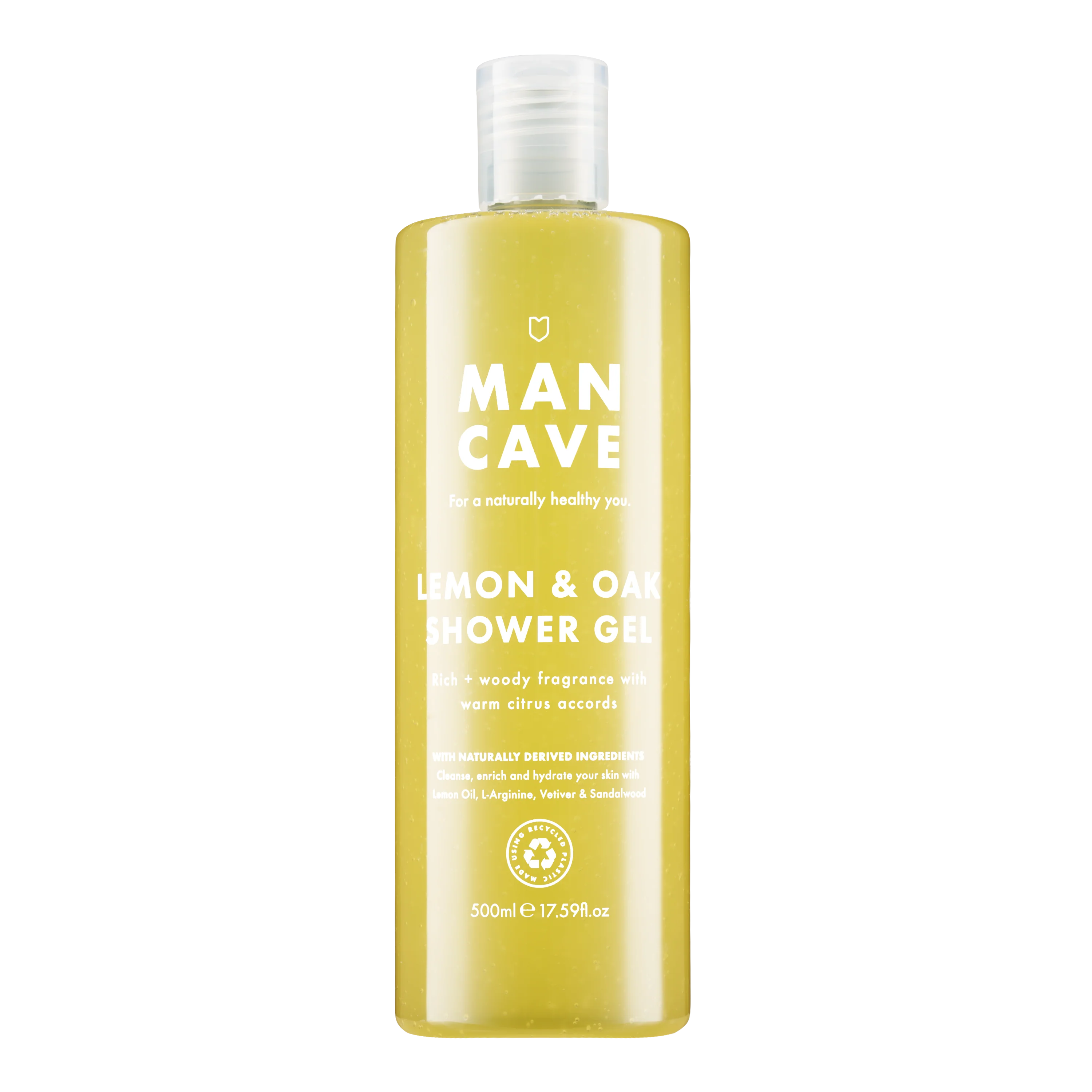 Lemon & Oak Shower Gel 500ml - Image 8