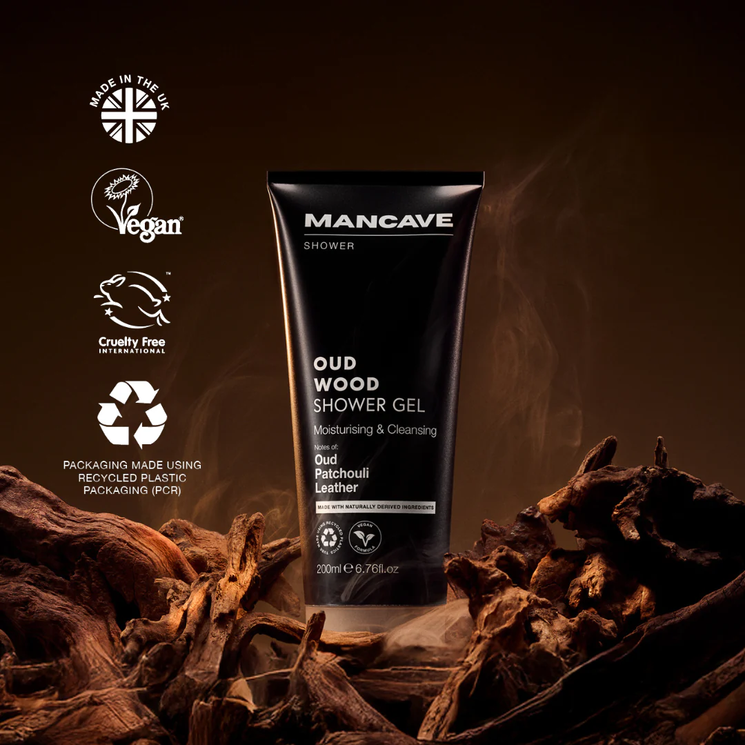 Oud Wood Shower Gel 200ml - Image 4